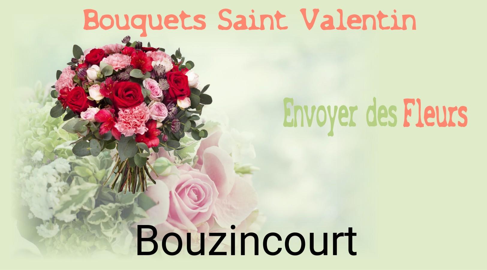 Roses de Saint-Valentin livrées à Bouzincourt